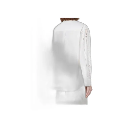 Weekend Max Mara Relaxed-Fit Embroidered Poplin Shirt