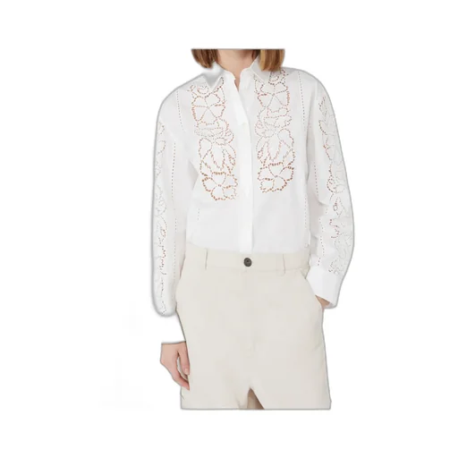 Weekend Max Mara Relaxed-Fit Embroidered Poplin Shirt