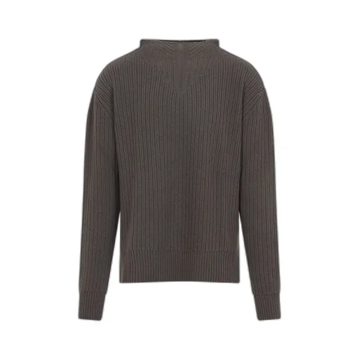 Rick Owens Mock-Neck Long Sleeve Jumper