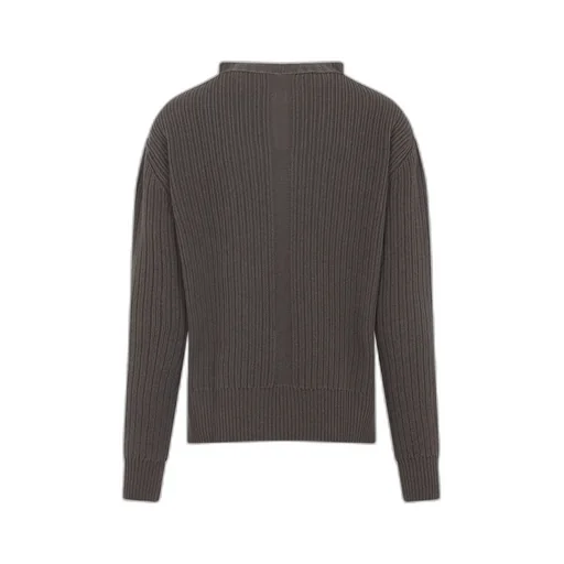 Rick Owens Mock-Neck Long Sleeve Jumper