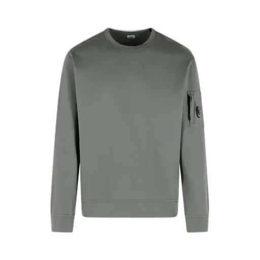 C.P. Company Light Fleece Crewneck Lens Sweatshirt