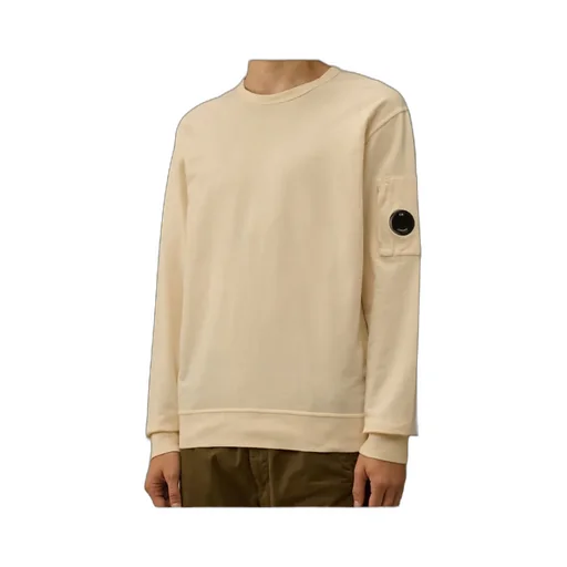 C.P. Company Light Fleece Crewneck Lens Sweatshirt