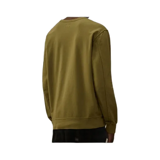 C.P. Company Light Fleece Crewneck Lens Sweatshirt