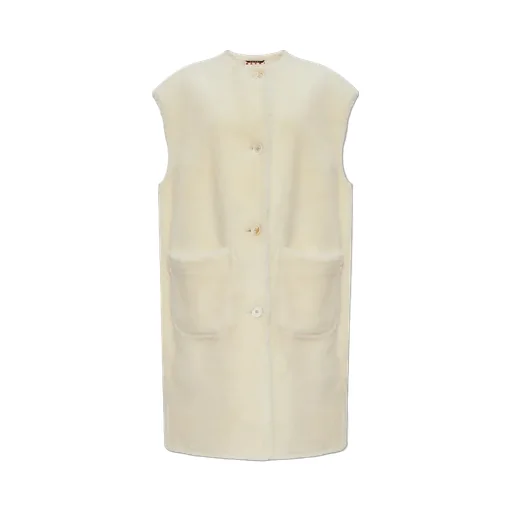 Marni Fur Buttoned Coat