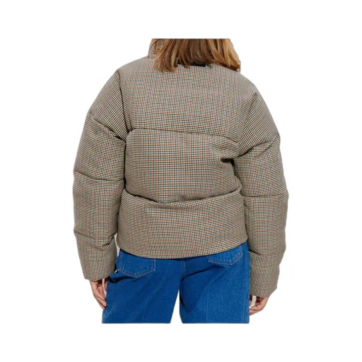 Marni Houndstooth Pattern Padded Jacket