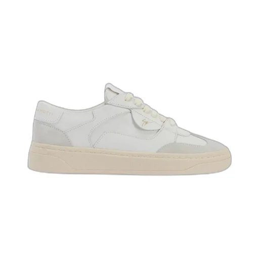 Leather Panelled Sneakers