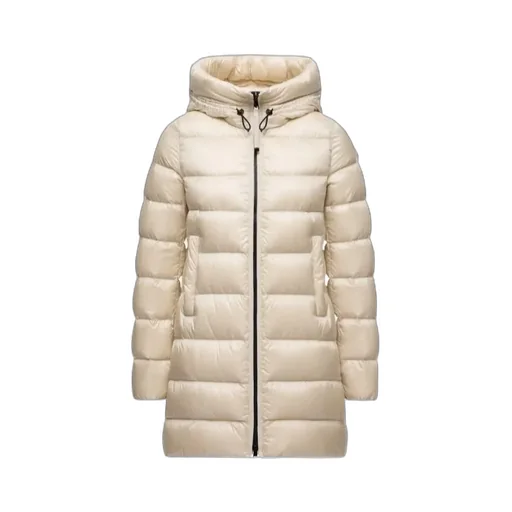 Moncler Zip-Up Quilted Coat