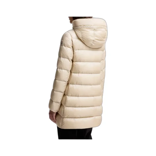 Moncler Zip-Up Quilted Coat