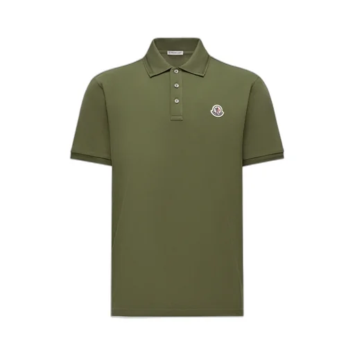 Moncler Logo Patch Short-Sleeved Polo Shirt