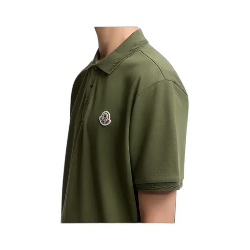 Moncler Logo Patch Short-Sleeved Polo Shirt
