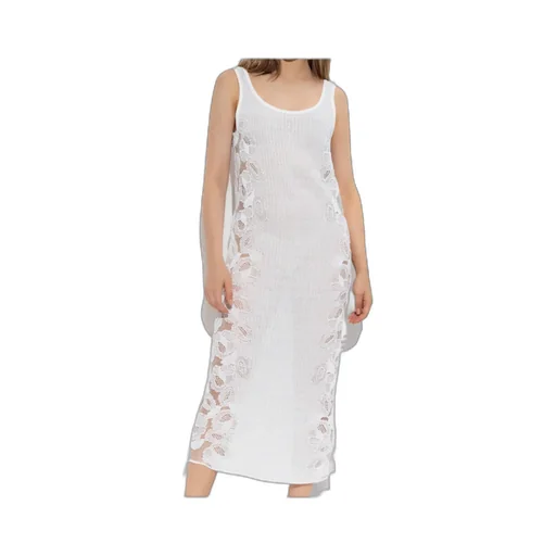 Floral Appliqué Dress