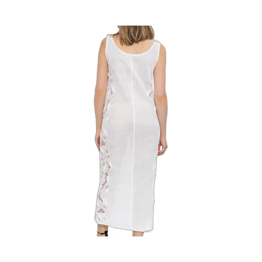 Floral Appliqué Dress
