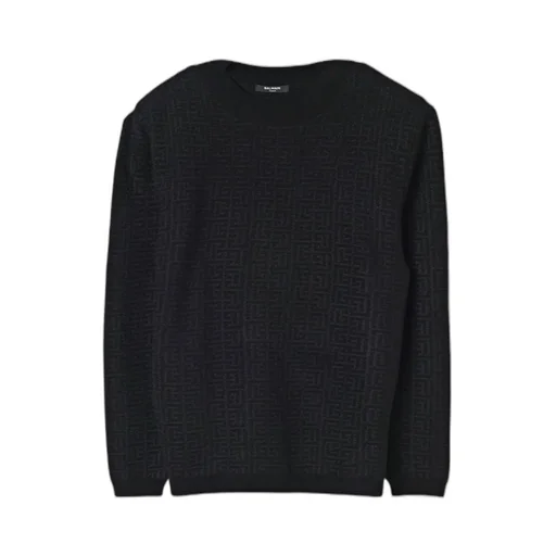 Monogram-Pattern Sweater