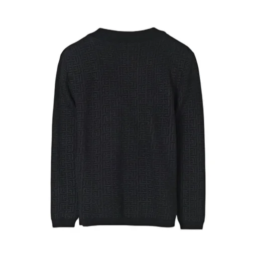 Monogram-Pattern Sweater