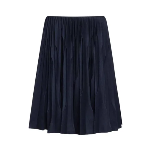Pleated Midi Skirt