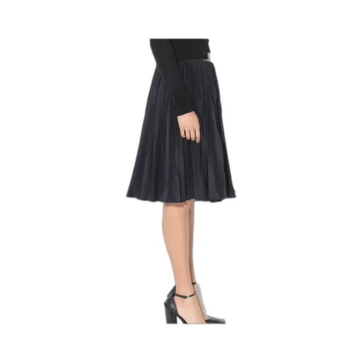 Pleated Midi Skirt