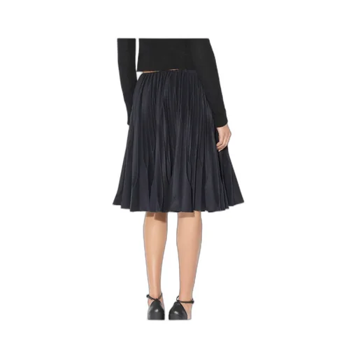 Pleated Midi Skirt