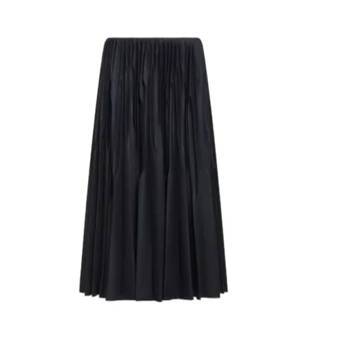 Pleated Midi Skirt