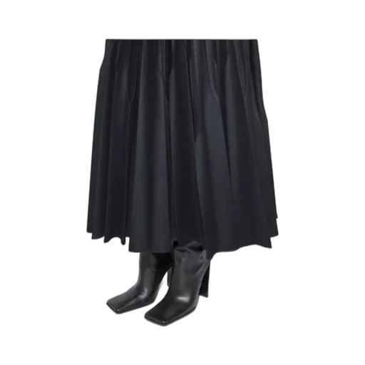 Pleated Midi Skirt