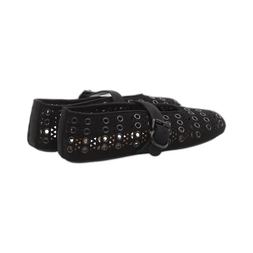 AlaÏA Eyelet Ballet Flats