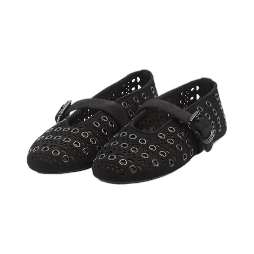 AlaÏA Eyelet Ballet Flats