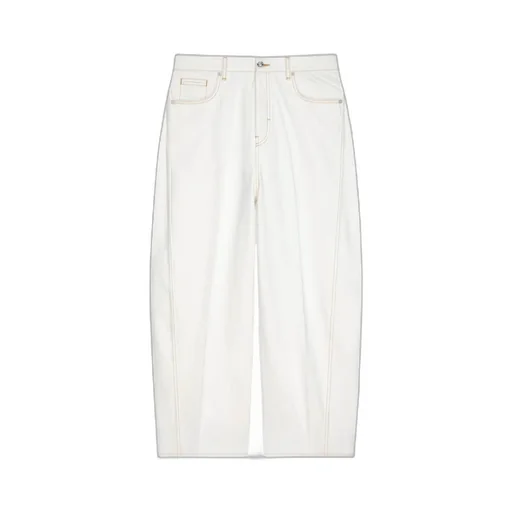 Givenchy Logo Patch Loose-Fit Jeans