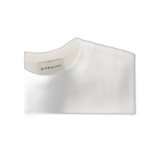Givenchy Paris Logo Zigzag Stitching T-Shirt