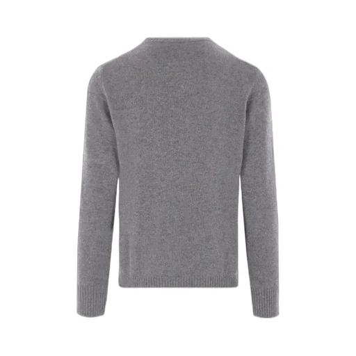 Round-Neck Knitted Sweater