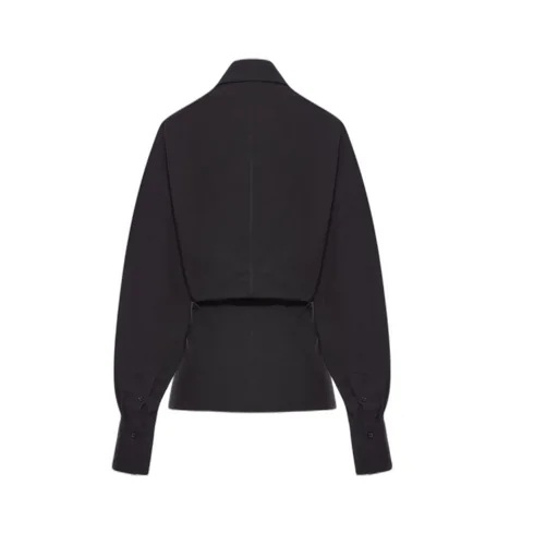 TotÊMe Long Sleeved Asymmetric Wrap Blouse