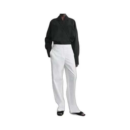 TotÊMe Long Sleeved Asymmetric Wrap Blouse