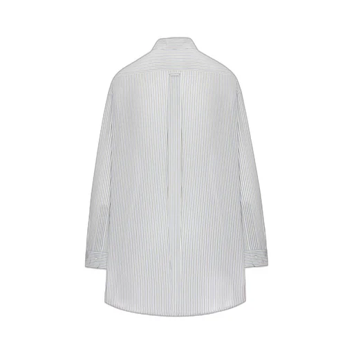 Miu Miu Button-Up Striped Shirt