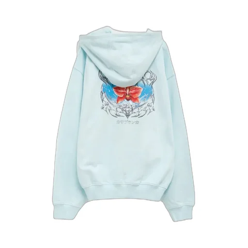 Hoodie With Printed Design