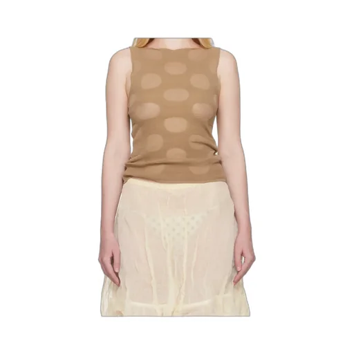 Round Neck Sleeveless Vest