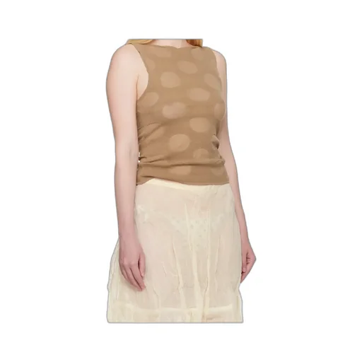 Round Neck Sleeveless Vest