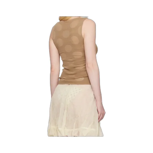 Round Neck Sleeveless Vest