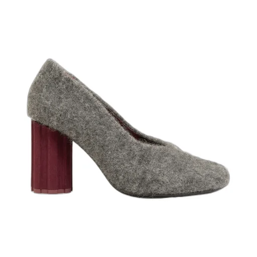 Mohair Knitted Piano Pumps