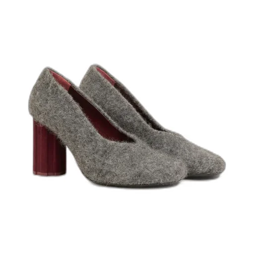 Mohair Knitted Piano Pumps