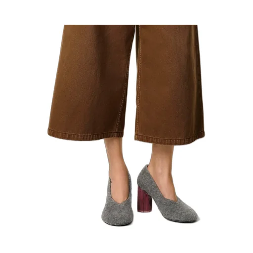 Mohair Knitted Piano Pumps
