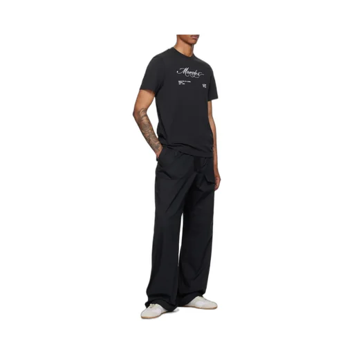 Embroidered Logo Cotton T-Shirt