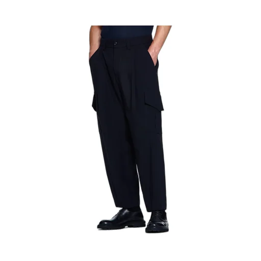 Pleated Cargo Pants