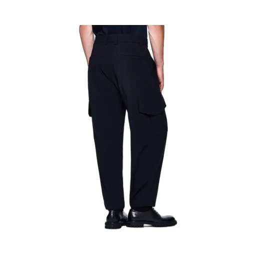 Pleated Cargo Pants