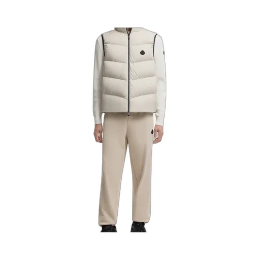 Moncler Guersac Diagonal-Quilted Hooded Dwon Vest