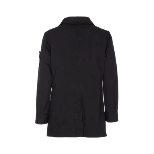 Button-Fastening Patch-Pocket Jacket