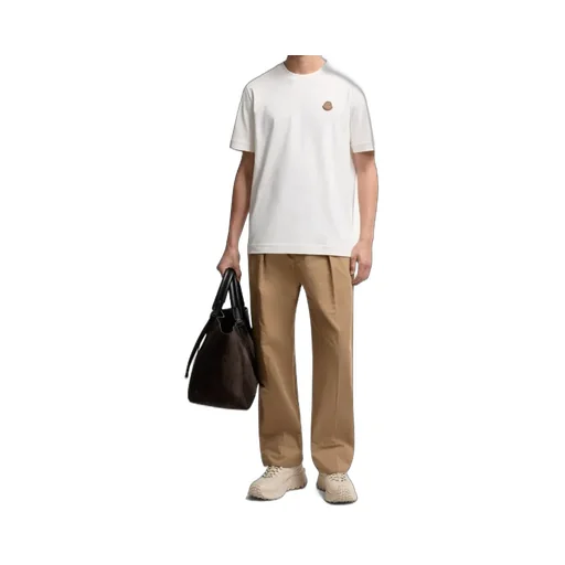 Moncler Logo Patch Crewneck T-Shirt