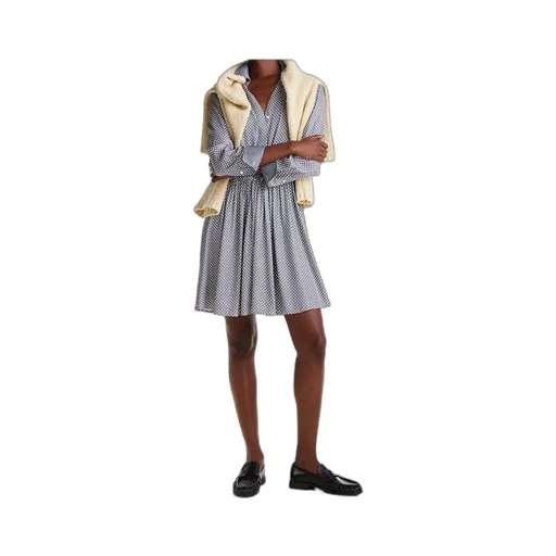 Belted Fit And Flare Mini Dress