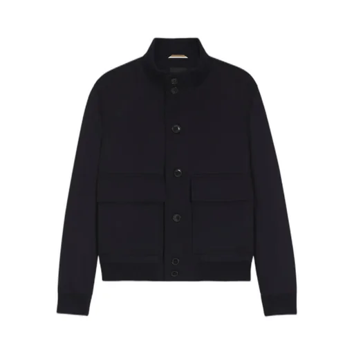 Wool And Cashmere Short Coat