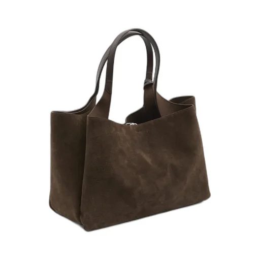 Medium Suede Tote Bag