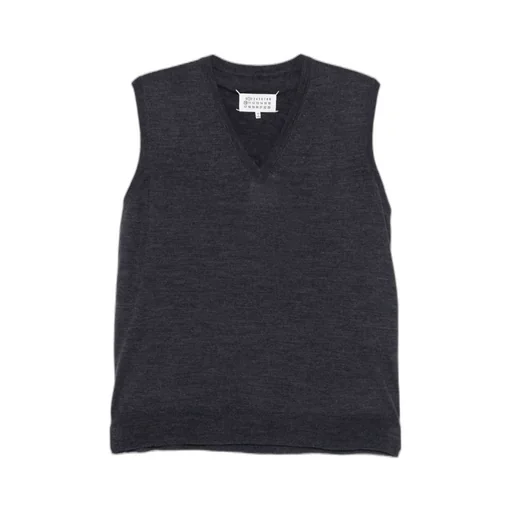 Maison Margiela V-Neck Knitted Vest