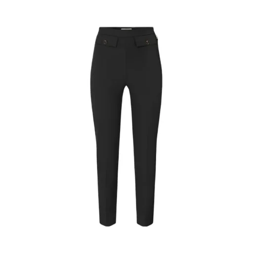 Button-Fastening Pocket Trousers