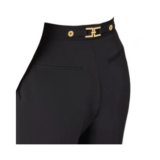 Elisabetta Franchi Embellished CrÊPe Trousers